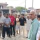 मोहल्ला मिश्रवाड़ा में नशामुक्त हरियाणा अभियान के तहत लोगों को जागरूक करती पुलिस टीम।