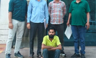 साइबर ठगी मामले में गिरफ्तार आरोपी