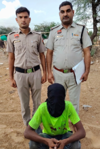 कोरियावास मंदिर दानपात्र चोरी मामले में गिरफ्तार आरोपी