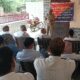 नांगल चौधरी के गांवों में जागरूकता अभियान चलाती पुलिस टीम।