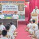 कनीना में भारत निर्माण युवा दल के शिविर में उपस्थित युवा और मुख्य अतिथि।