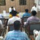 अधिकारियों की बैठक लेते मुख्य कार्यकारी अधिकारी डॉ निर्मल नागर।