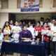 वन स्टॉप सेंटर का शैक्षणिक भ्रमण कर पीड़ित महिलाओं को मिलने वाली सुविधाओं की जानकारी लेने आए इंटर्नशिप छात्र। साथ में प्रशासक वंदना यादव व स्टाफ
