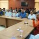 बैठक में संबोधित करते सांसद चौधरी धर्मबीर सिंह।