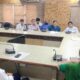 अधिकारियों की बैठक लेती डीसी अनुपमा अंजली।