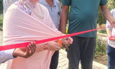 अटेली में फीता काटकर समर कैंप का शुभारंभ करते हुए।
