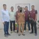 किशोर हत्या मामले में गिरफ्तार आरोपी के साथ फरीदाबाद पुलिस टीम।