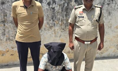 फतेहाबाद पुलिस की गिरफ्त में आरोपी महावीर
