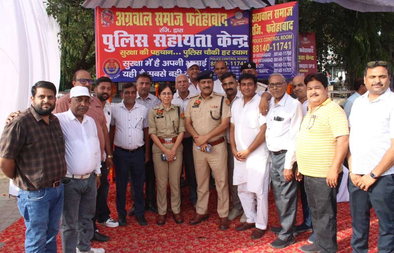 एसपी निकिता खट्टर ने किया आधुनिक ट्रैफिक बूथ का उद्घाटन