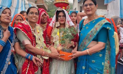 कनीना में बेटी द्रुवी यादव के जन्मोत्सव के दौरान आयोजित कार्यक्रम।