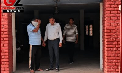 एंटी करप्शन ब्यूरो की गिरफ्त में आरोपी ड्राइवर