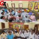 गोड़ ब्राह्मण सभा नारनौल में सुरेंद्र राव की वीडियो के विरोध में ब्राह्मण समाज के लोग बैठक करते हुए।