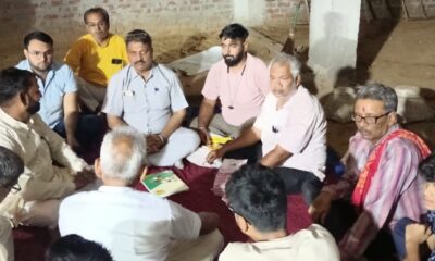 महेंद्रगढ़ में प्राचीन श्री शनि मंदिर कमेटी की बैठक