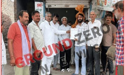 भोजावास में सम्मान समारोह के दौरान प्रवीन कुमार भोजावास