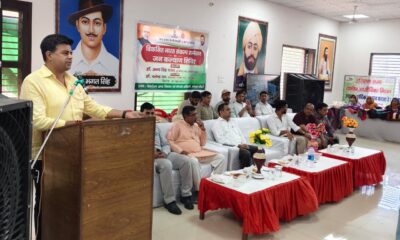 नांगल चौधरी के अंबेडकर भवन में आयोजित विकसित भारत संकल्प सम्मेलन