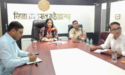 -वीडियो कॉन्फ्रेंसिंग के दौरान मौजूद डीसी अनुपमा अंजली।